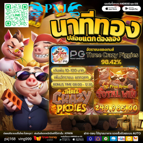 PXJ168 โปรโมชั่น สมัครรับโปรแรง ทดลองเล่น แตกง่าย ครบวงจร 2025